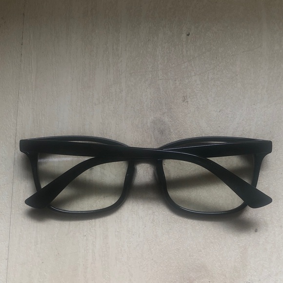 Tortoise Shell Square Glasses - Picture 5 of 5